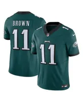 Men's Nike A.J. Brown White Philadelphia Eagles Game Jersey