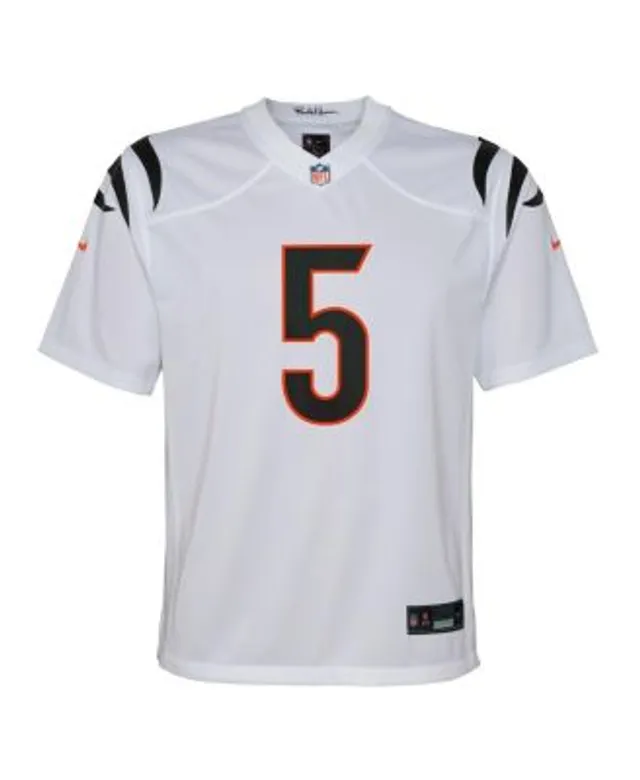 Nike Youth Boys and Girls Tee Higgins White Cincinnati Bengals Game Jersey