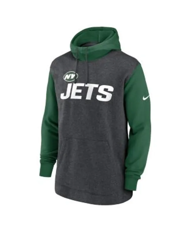 Nike Men's Heathered Charcoal, Green New York Jets Surrey Legacy