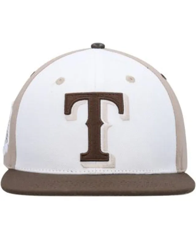 Men's Detroit Tigers Pro Standard White/Brown Chocolate Ice Cream Drip  Snapback Hat