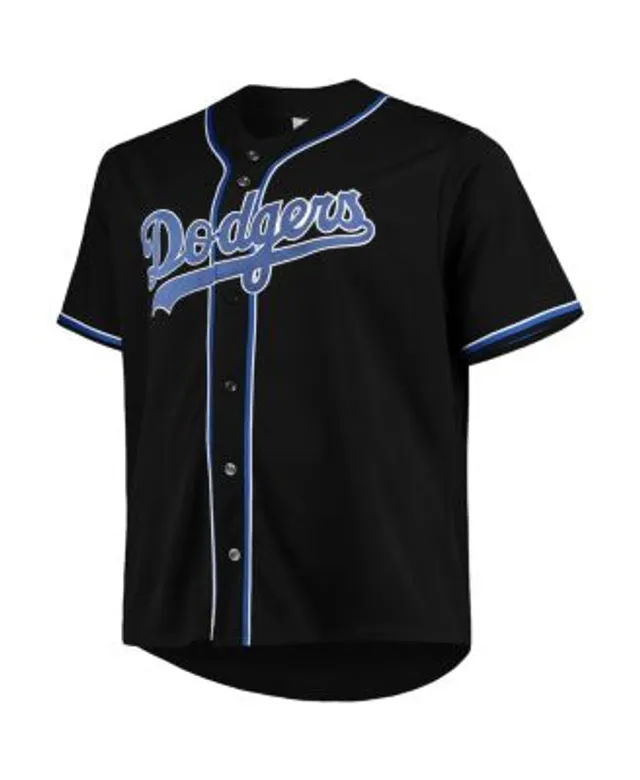 Los Angeles Dodgers Big & Tall Pop Fashion Jersey - Black/Royal