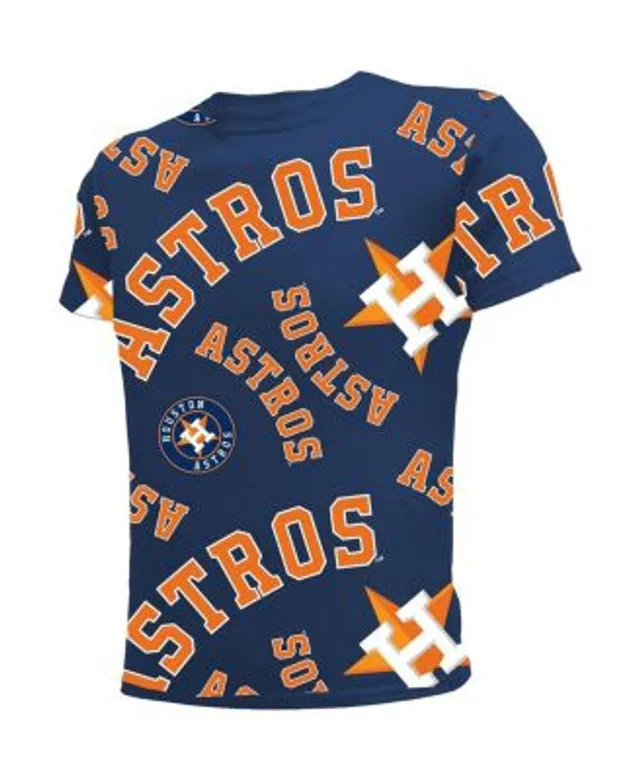 Houston Astros Youth Distressed Logo T-Shirt - Orange