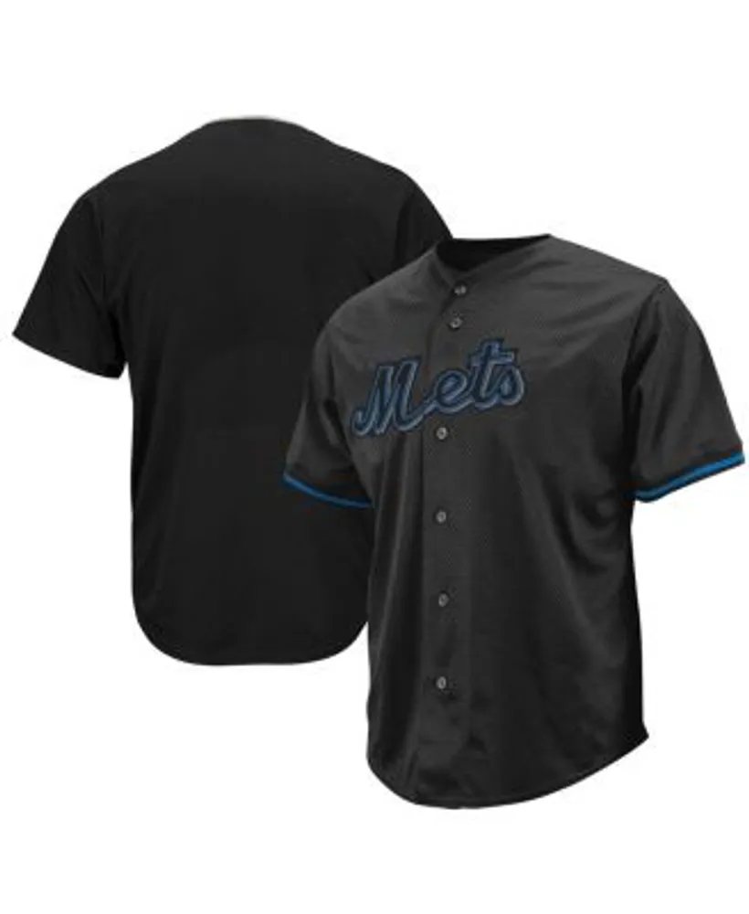 Chicago Cubs Big & Tall Pop Fashion Jersey - Black