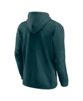 Men's Midnight Green/Black Philadelphia Eagles Big & Tall Pullover