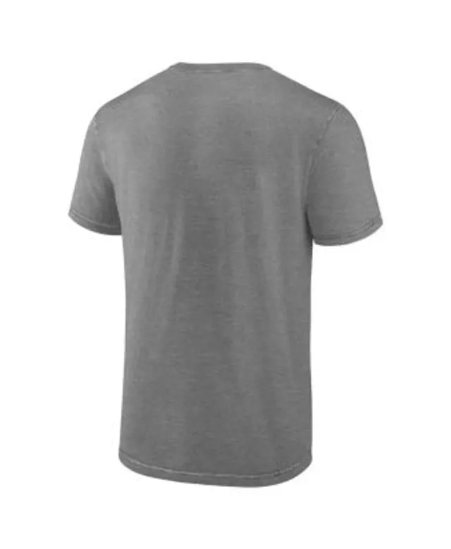 Fanatics Men's Branded Heathered Gray, Gray Cleveland Browns Team Ombre  T-shirt