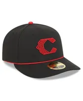 Cincinnati Reds New Era Black 2023 City Connect 59FIFTY Fitted Hat, 7 3/4 / Black