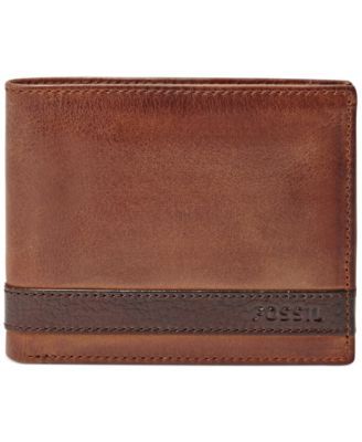 Men's Quinn Bifold With Flip ID Leather Wallet