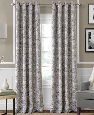 CLOSEOUT! Julianne Paisley 52" x Blackout Curtain Panel