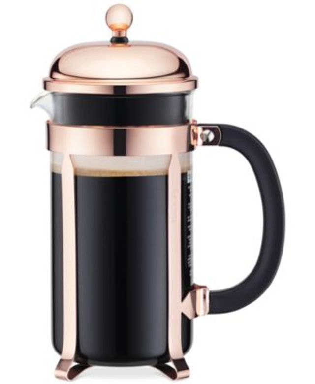 Bonjour Coffee 8-Cup Maximus French Press, Purple