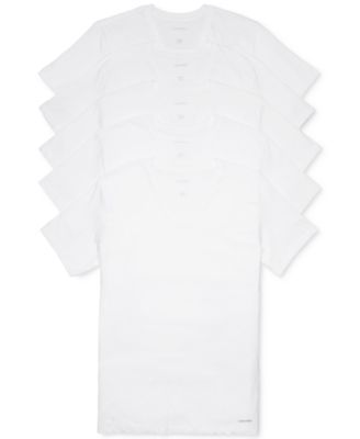 Men's 5-Pk. Cotton Classics V-Neck Undershirts, Created for Macy's