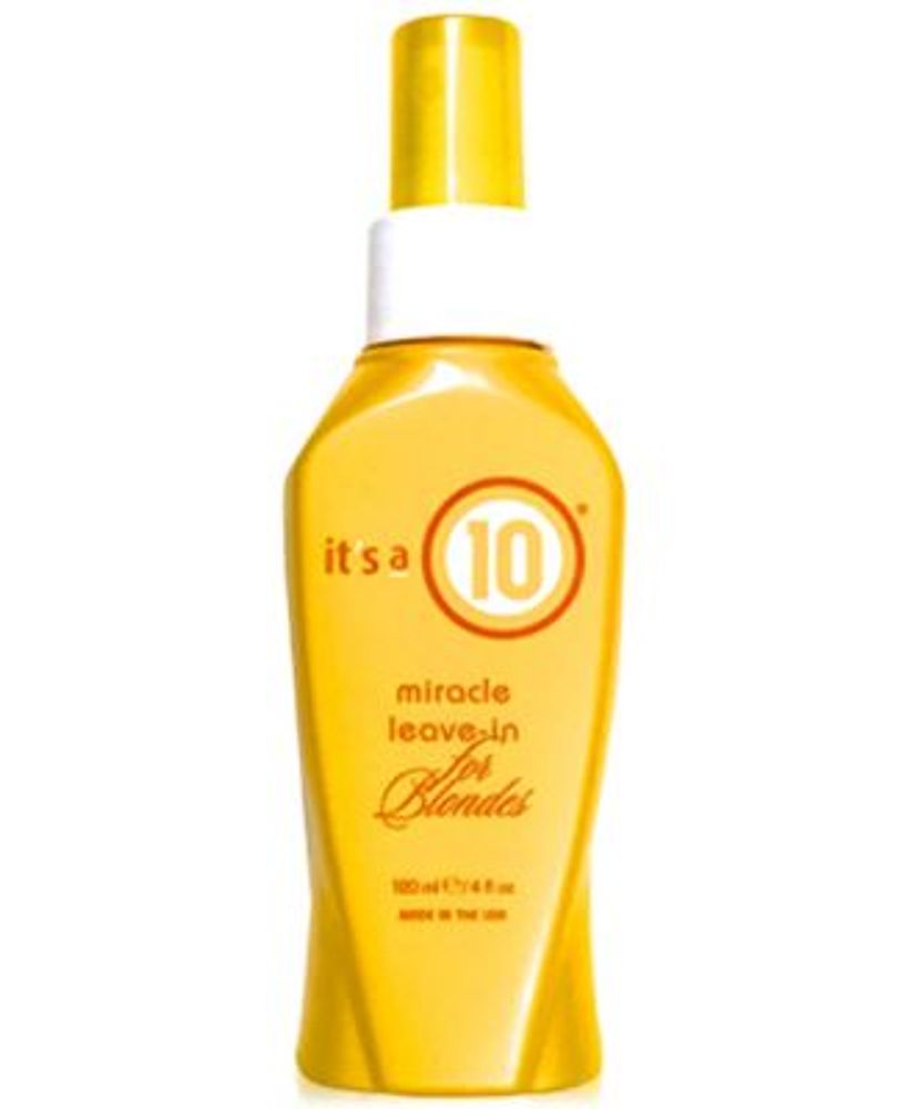 Miracle Leave-In For Blondes, 4-oz., from PUREBEAUTY Salon & Spa