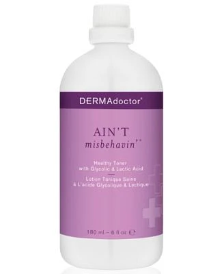 Ain't Misbehavin' Healthy Toner With Glycolic & Lactic Acid, 6-oz.