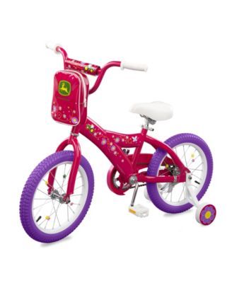- John Deere 16 Inch Girls Bicycle, Pink