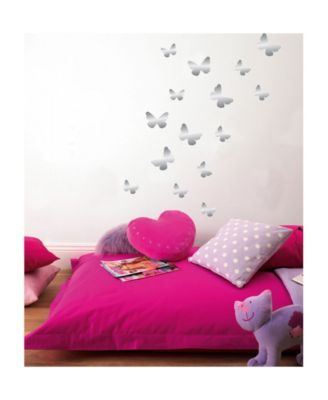Butterfly Foil Wall Stickers Set Of 30