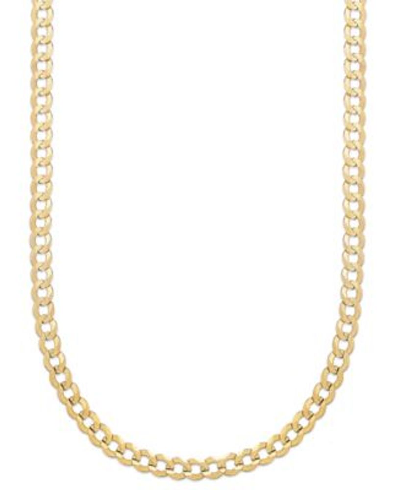 Macy's 14k Gold Curb Chain Necklace