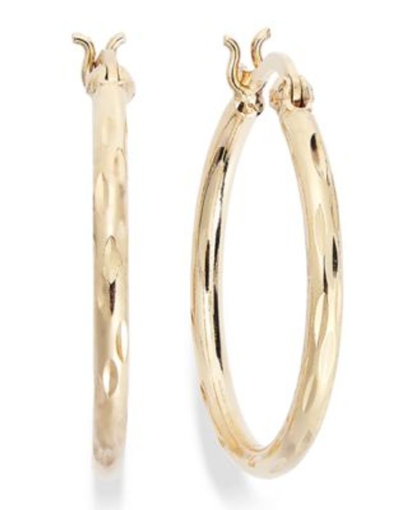 Giani Bernini Women's Sterling Silver Hoop Earrings