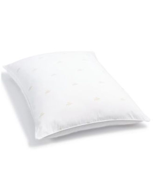 Lauren Ralph Lauren Logo Extra Firm Density Down Alternative Pillow,  Standard/Queen - Macy's