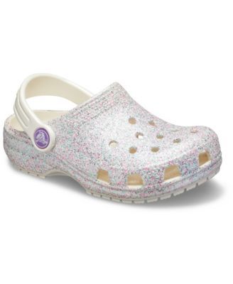 Little Kids Classic Glitter Clogs from Finish Line
