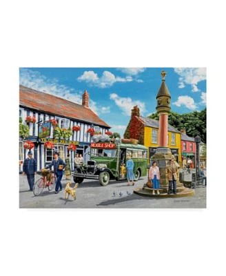 Trevor Mitchell The Marketplace Canvas Art