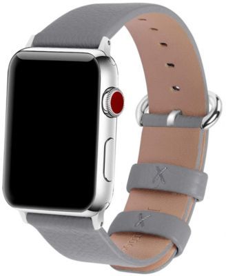 Women's Solid Color Leather Apple Watch Strap 38mm
