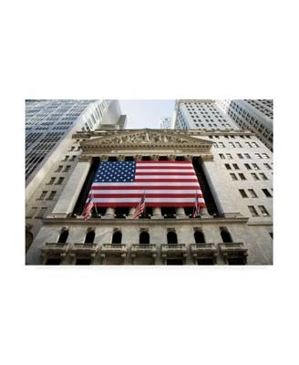 Monte Nagler Wall Street New York City New York Color Canvas Art