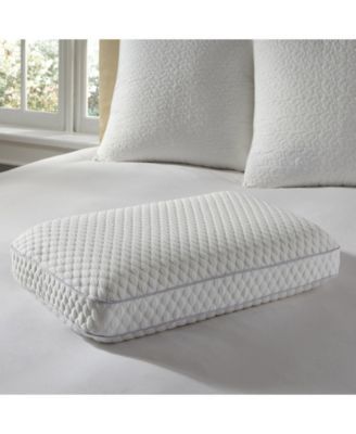 Comfort Cushion Memory Foam Pillow with Luxury 2" Gusset - One Size Fits All