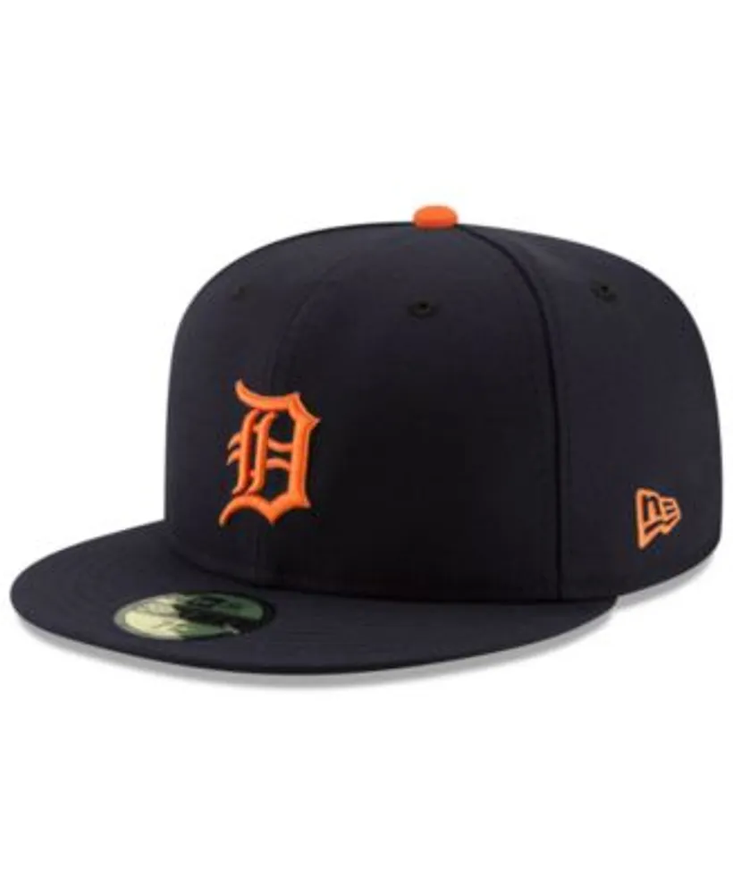 Houston Astros New Era Authentic Collection On-Field 59FIFTY Fitted Hat - Navy/Orange 7 1/8