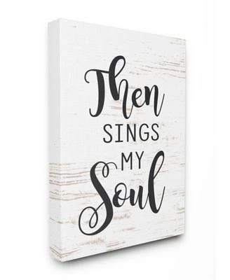 Then Sings My Soul Canvas Wall Art