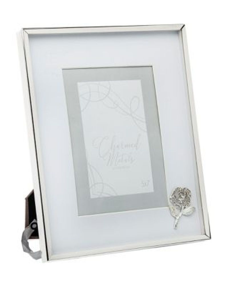 Philip Whitney 8x10 Picture Frame Weave Branch W Pearls 