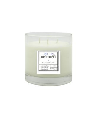 Romantic Waterlily Large 3 Wick Luxury Candle