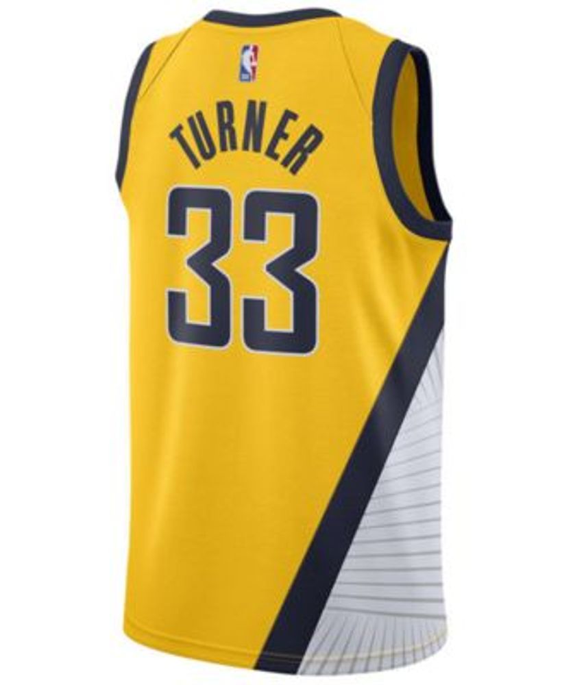 Nike Men's Myles Turner Indiana Pacers Statement Swingman Jersey - Macy's