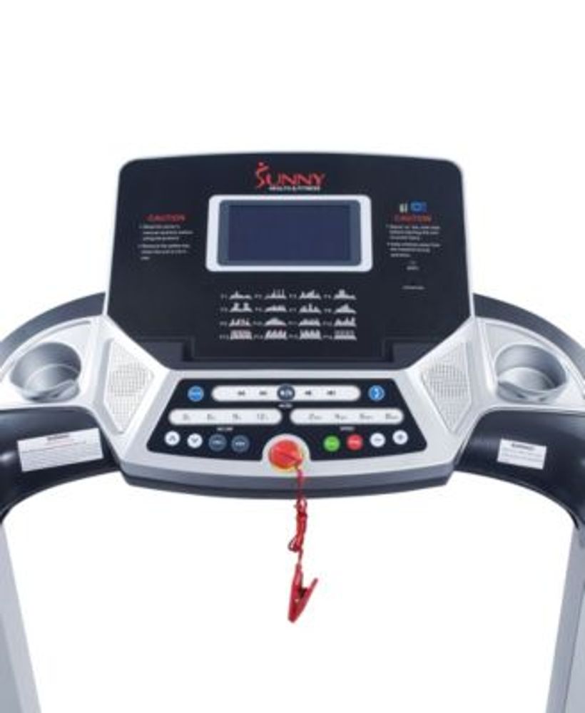  Sunny Health & Fitness Energy Flex Electric Treadmill