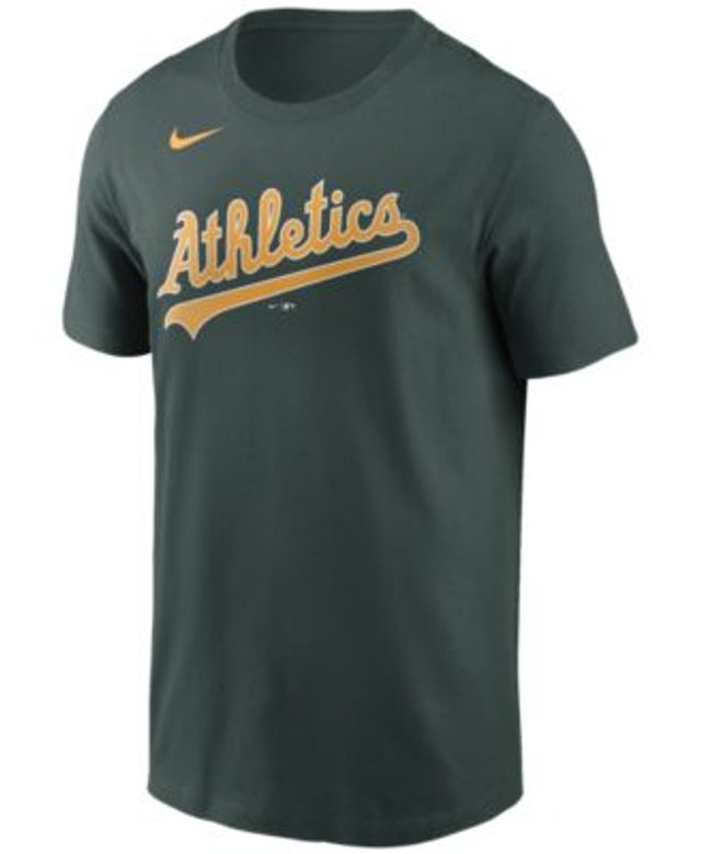 Men's Nike Matt Chapman Green Oakland Athletics Name & Number T-Shirt