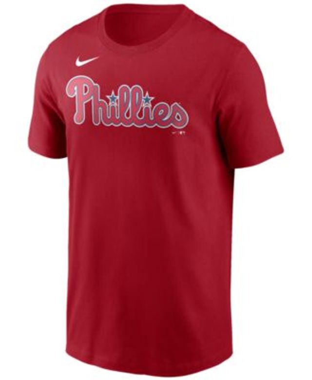 Youth Nike Rhys Hoskins Red Philadelphia Phillies Player Name