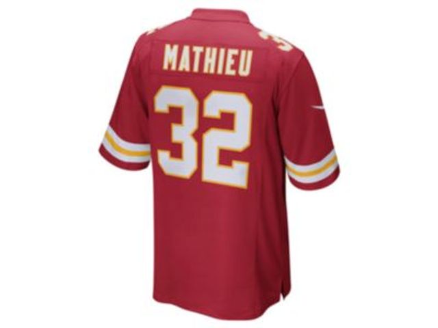 Men's Nike Justin Reid Red Kansas City Chiefs Game Jersey