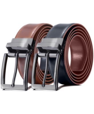 Men's Traditional Reversible Leather Belt