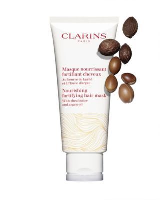Nourishing Fortifying Hair Mask with Shea Butter and Argan Oil