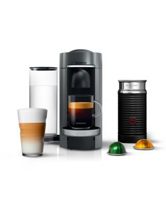 by De'Longhi Vertuo Plus Deluxe Coffee & Espresso Maker with Aeroccino Frother
