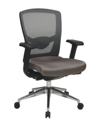 Grey ProGrid High Back Office Chair