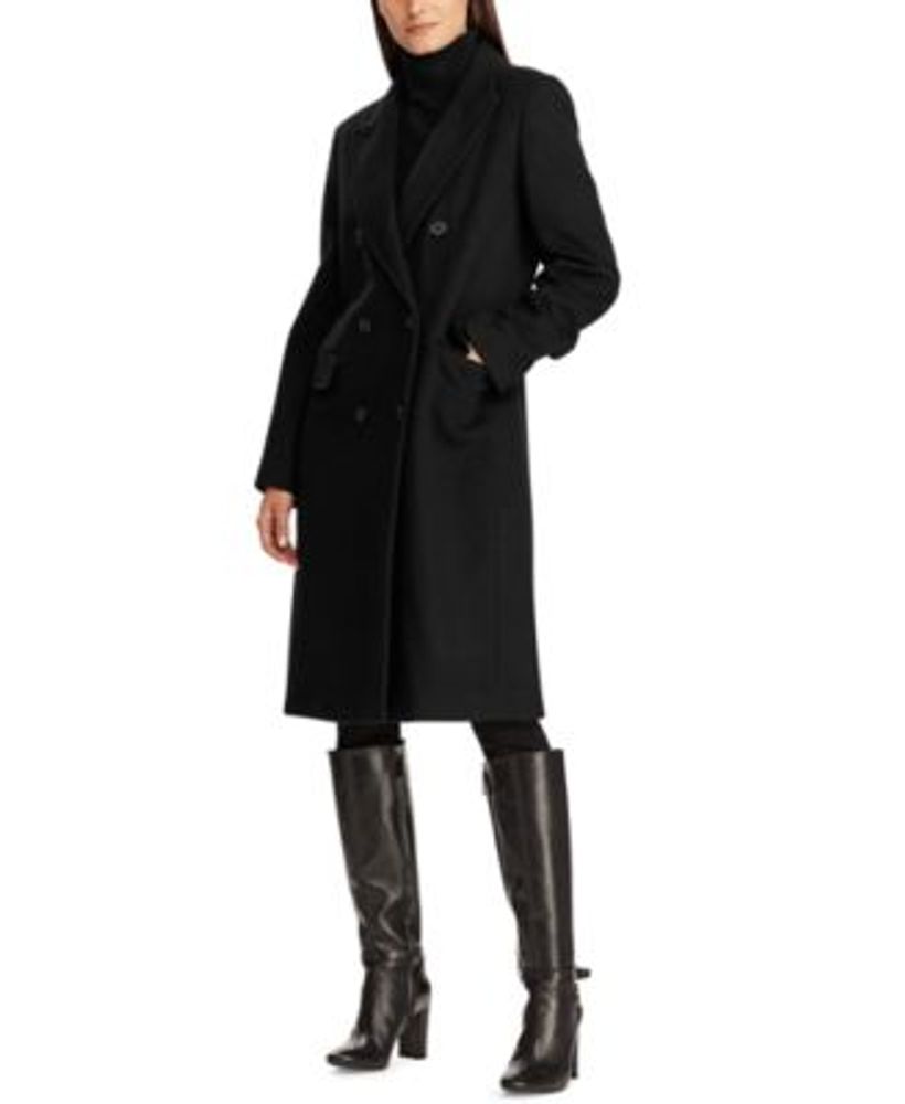 Lauren Ralph Lauren Women's Double-Breasted Walker Coat | Plaza Las Americas