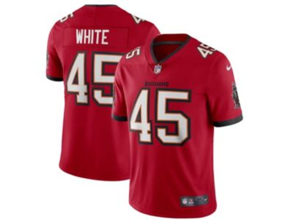 Men's Nike Devin White Pewter Tampa Bay Buccaneers Game Jersey