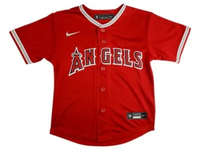 Outerstuff Mike Trout Youth Replica Los Angeles Angels Jersey White / XL