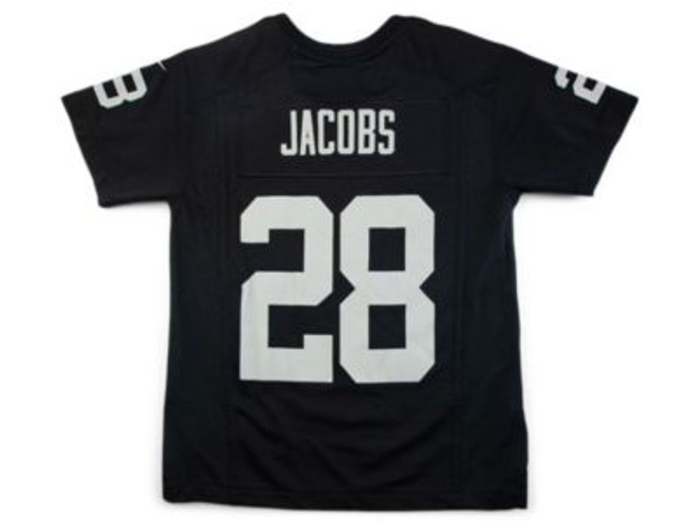 Men's Las Vegas Raiders Josh Jacobs Nike White Game Jersey