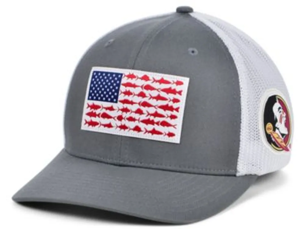 Columbia Youth PFG Fish Flag Snapback Cap