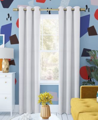 Harper Bright Vibes 100% Blackout Grommet Curtain Panel, 40" x