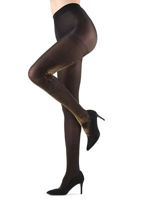 Women's Liquid Metal Opaque Tights