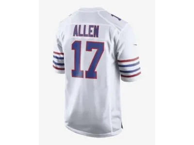 Men's Nike Josh Allen Red Buffalo Bills Alternate Game Jersey, Size: Medium