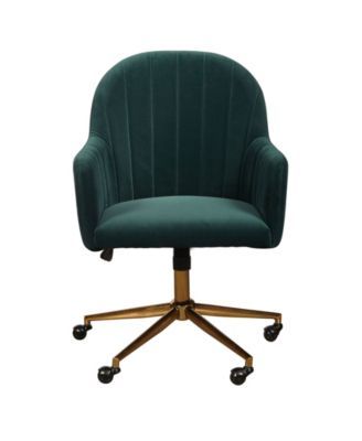 Upholstered Channel Tufted Office Chair