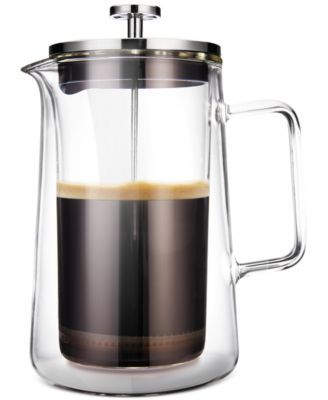 French Press Double-Walled Glass Coffee Maker