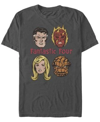 Men's Fantastic Four Short Sleeve Crew T-shirt